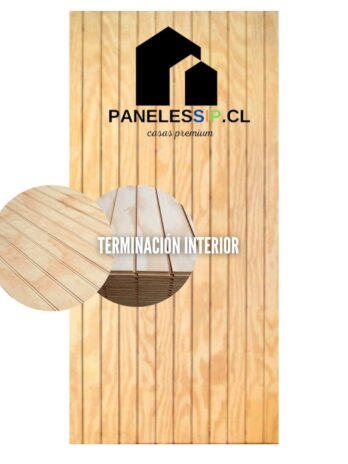 PANEL SIP PLACA TERCIADO RANURADO 12 mm