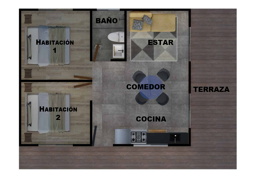 CASA PANEL SIP 45M2 - Imagen 5