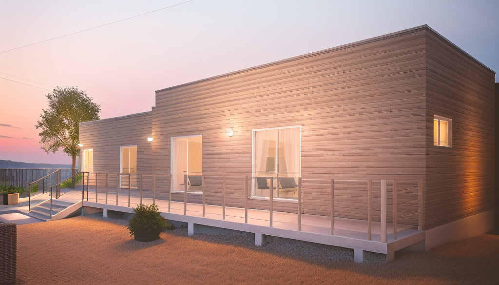 CASA PANEL SIP 120M2 MEDITERRANEA - Imagen 2