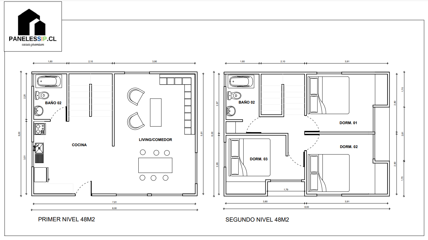 CASA PANEL SIP 96M2 - Imagen 4